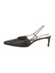 Bottega Veneta Leather Slingback Pumps