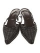 Bottega Veneta Leather Slingback Pumps