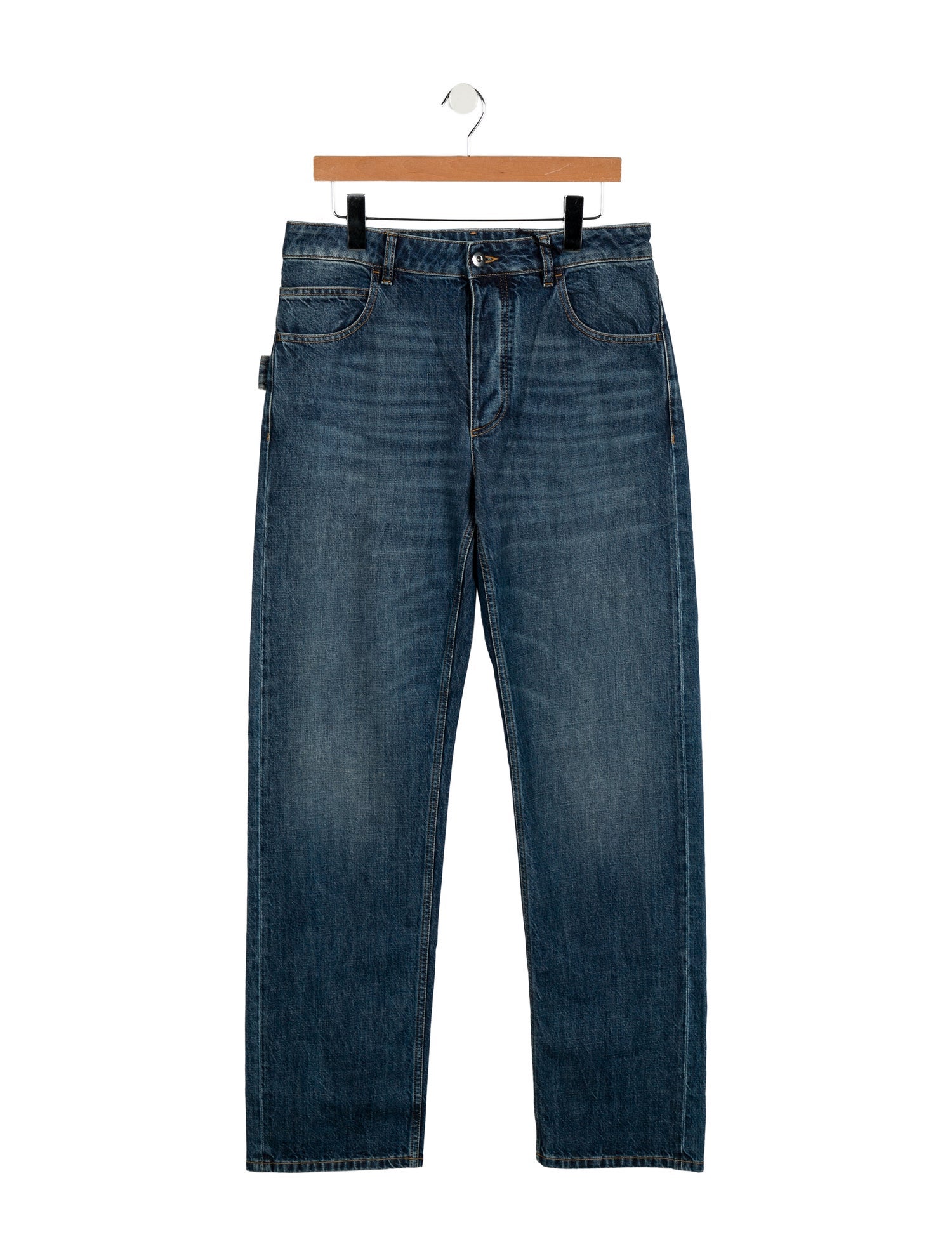 Bottega Veneta High-Rise Wide Leg Jeans