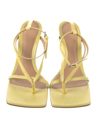 Bottega Veneta Leather Slides