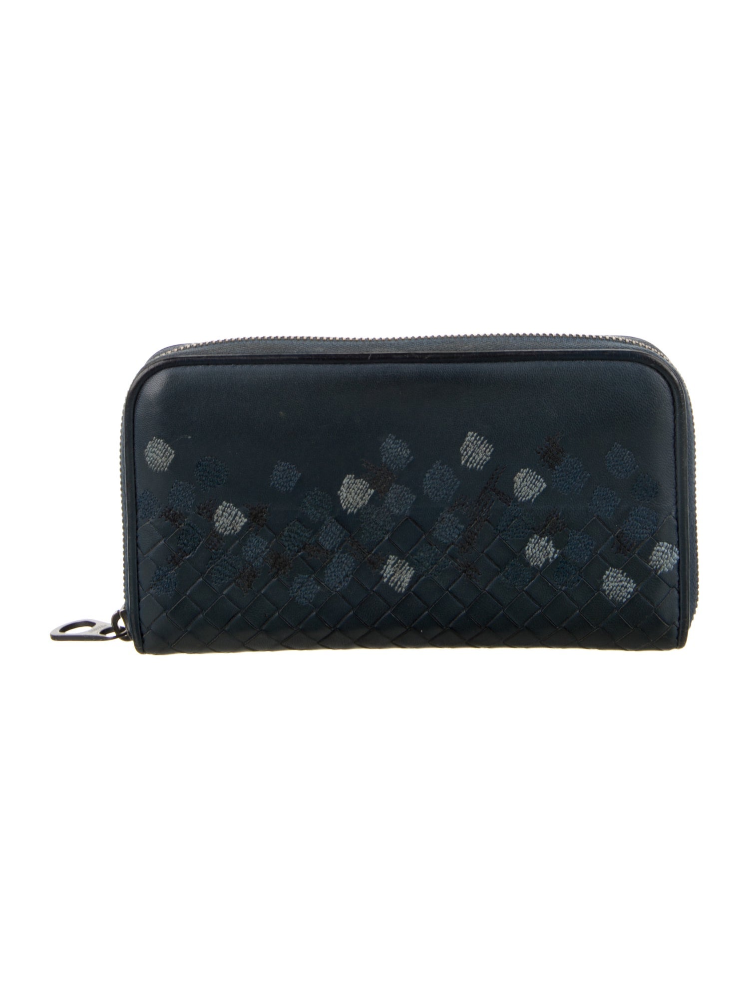Bottega Veneta Intrecciato Weave Leather Wallet