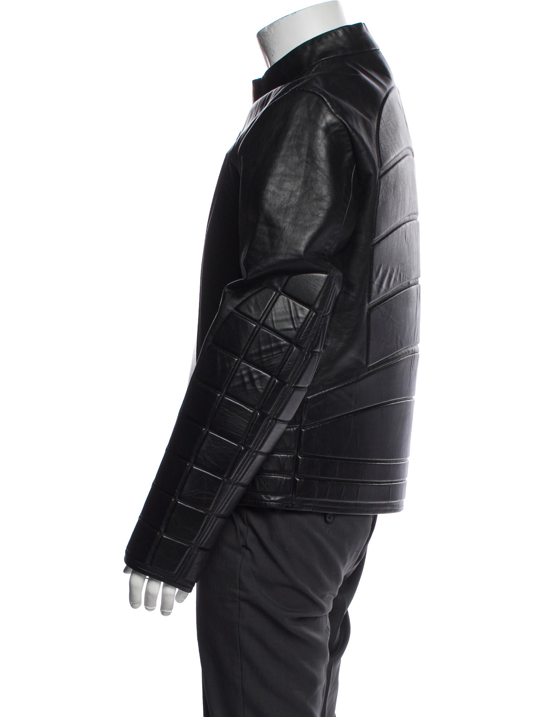 Bottega Veneta 2019 Calf Leather Moto Jacket