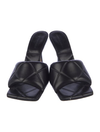 Bottega Veneta Leather Slides