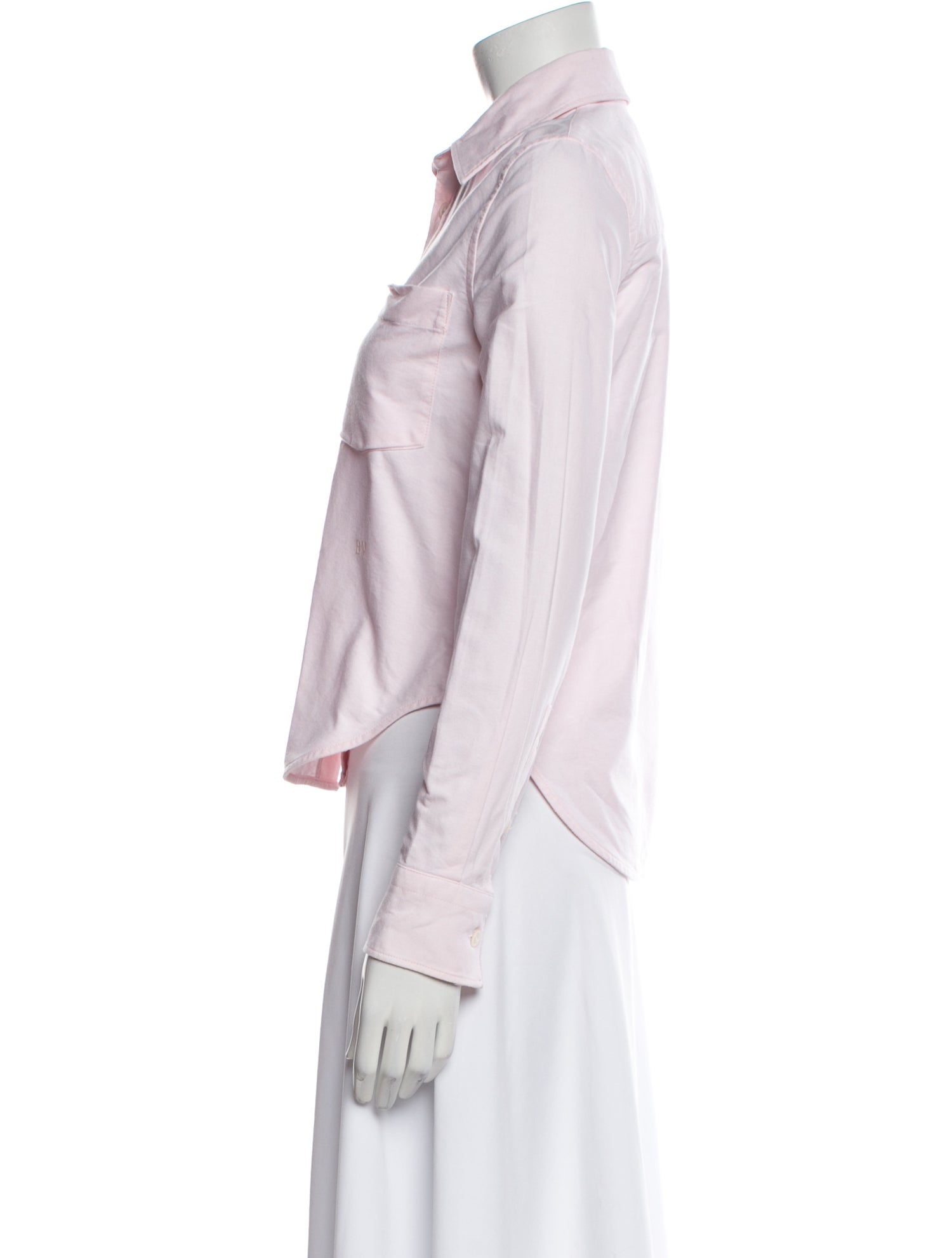 Bottega Veneta Long Sleeve Button-Up Top