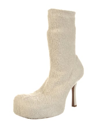 Bottega Veneta Terry Cloth Sock Boots