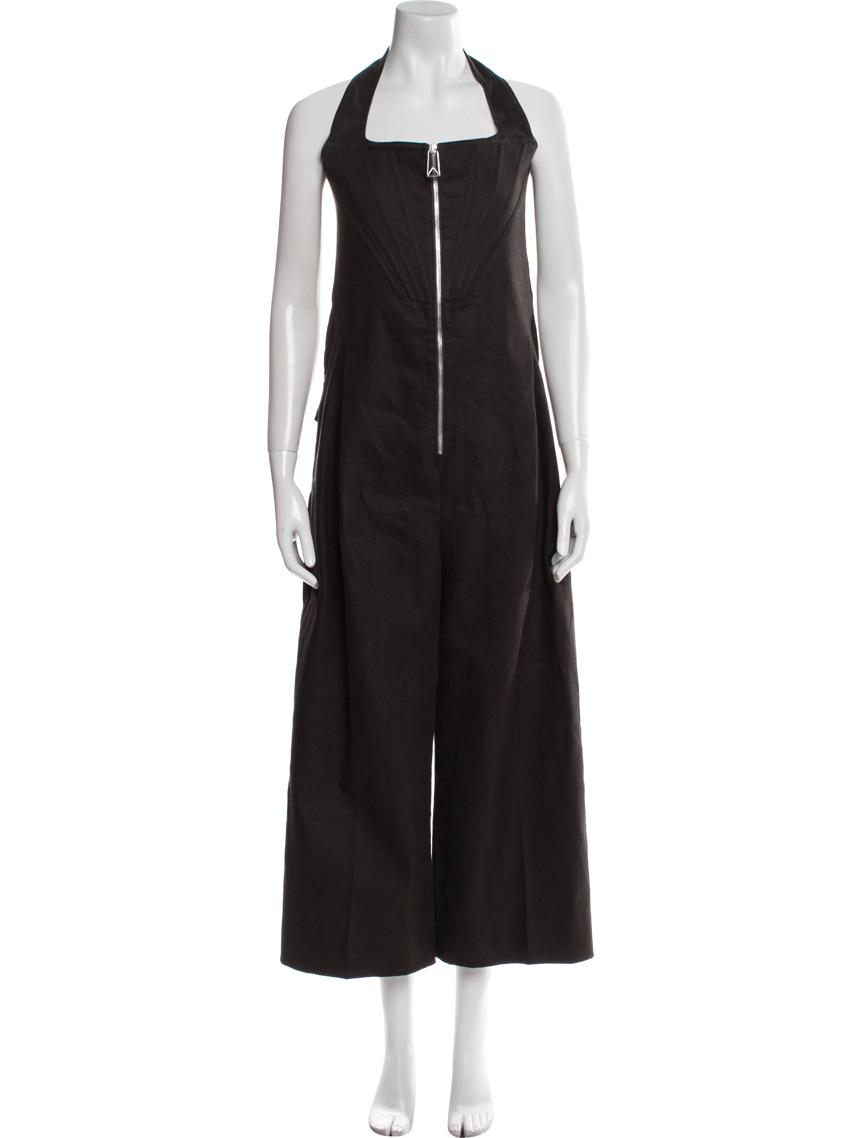 Bottega Veneta Square Neckline Jumpsuit