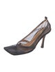 Bottega Veneta Mesh Chain-Link Accents Pumps