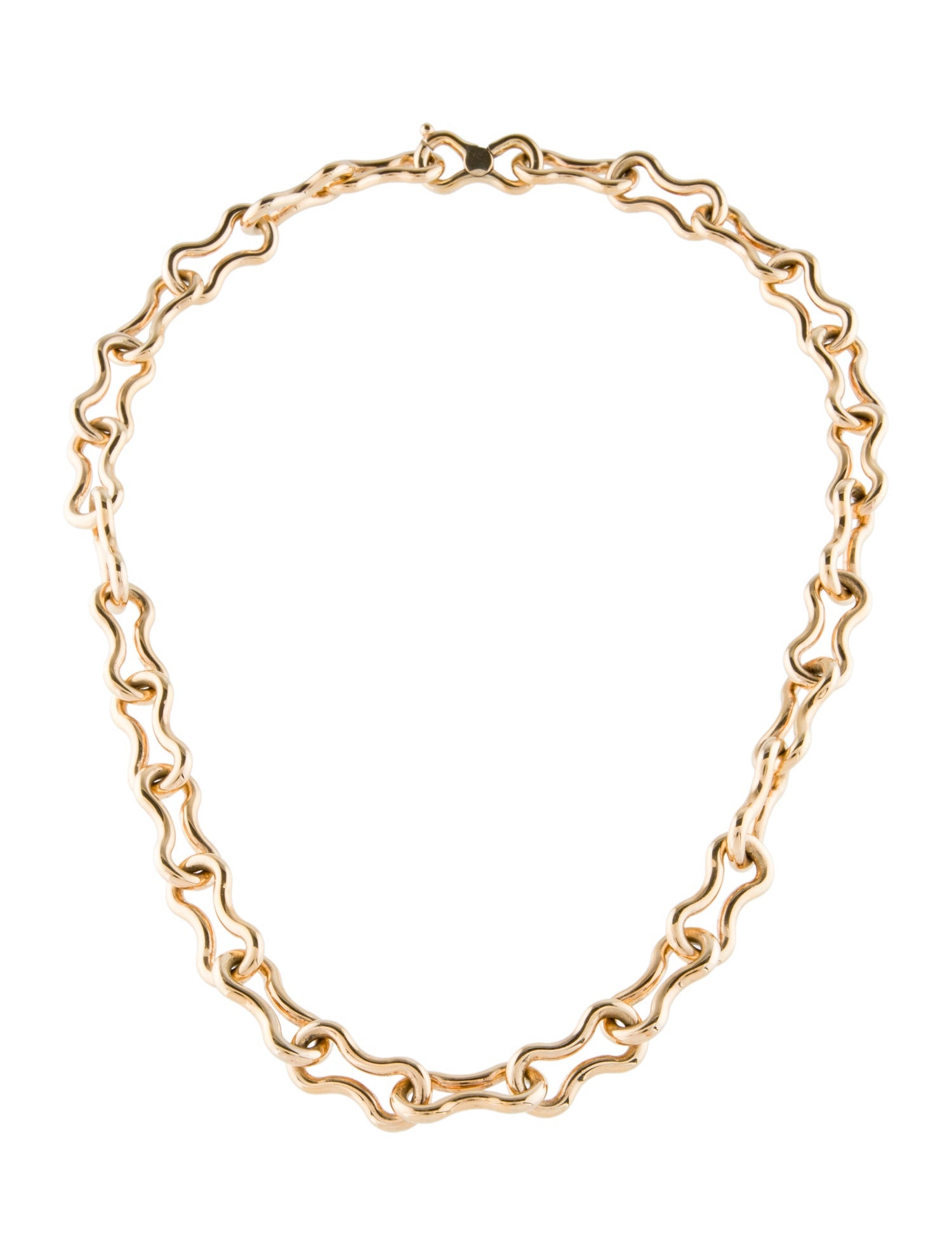 Bottega Veneta Chain Link Necklace