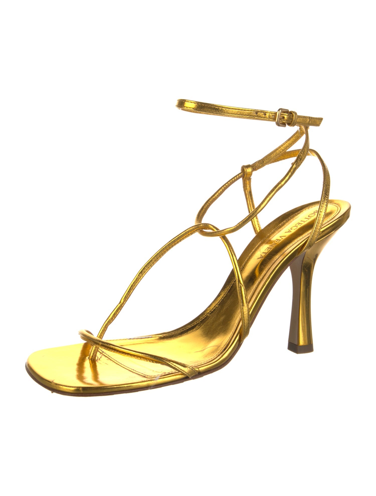 Bottega Veneta Leather Sandals