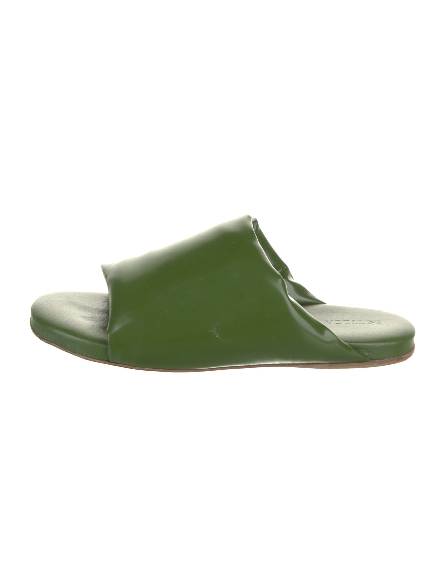 Bottega Veneta Leather Slides