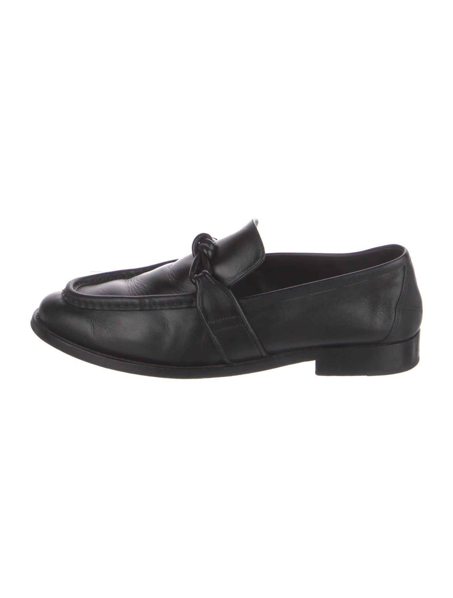 Bottega Veneta Intrecciato Weave Leather Dress Loafers