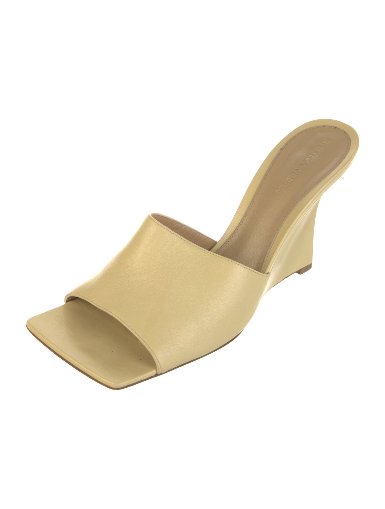 Bottega Veneta Leather Slides