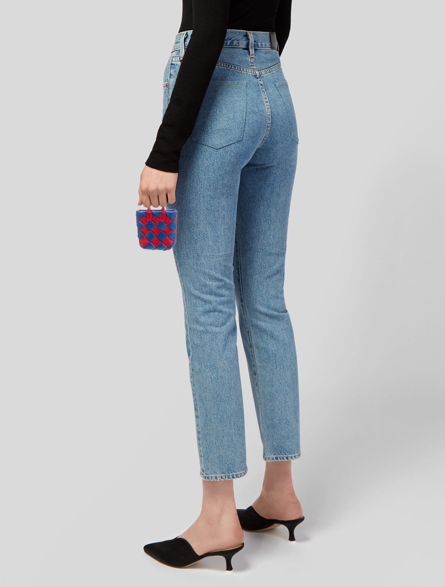 Bottega Veneta Intrecciato Fettuche Mini Cabat Bag Charm