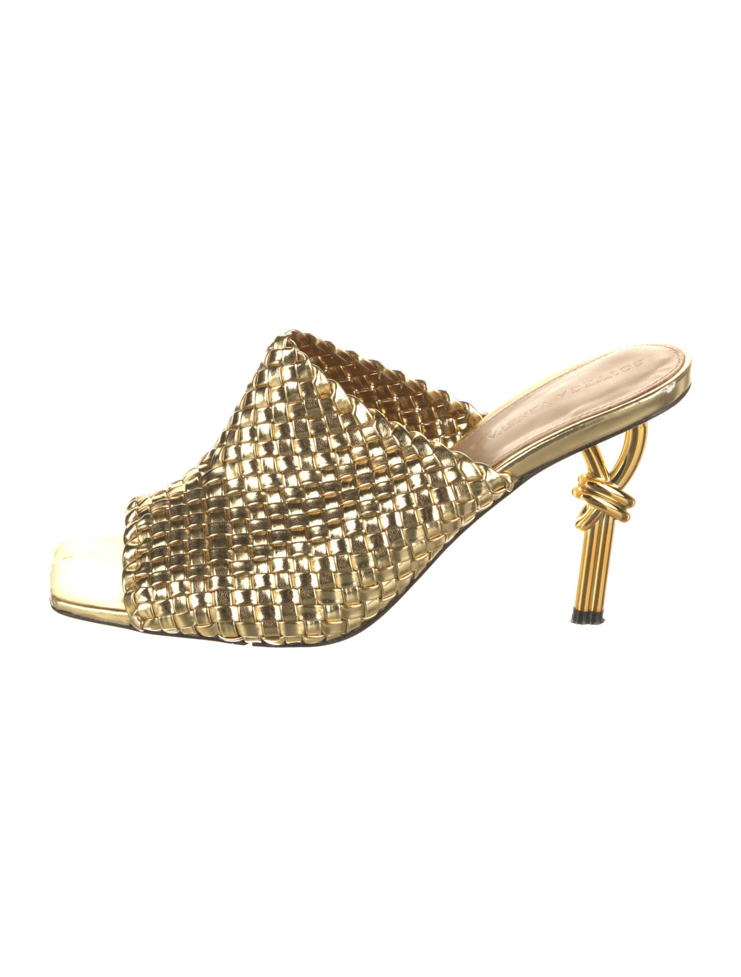 Bottega Veneta Leather Slides