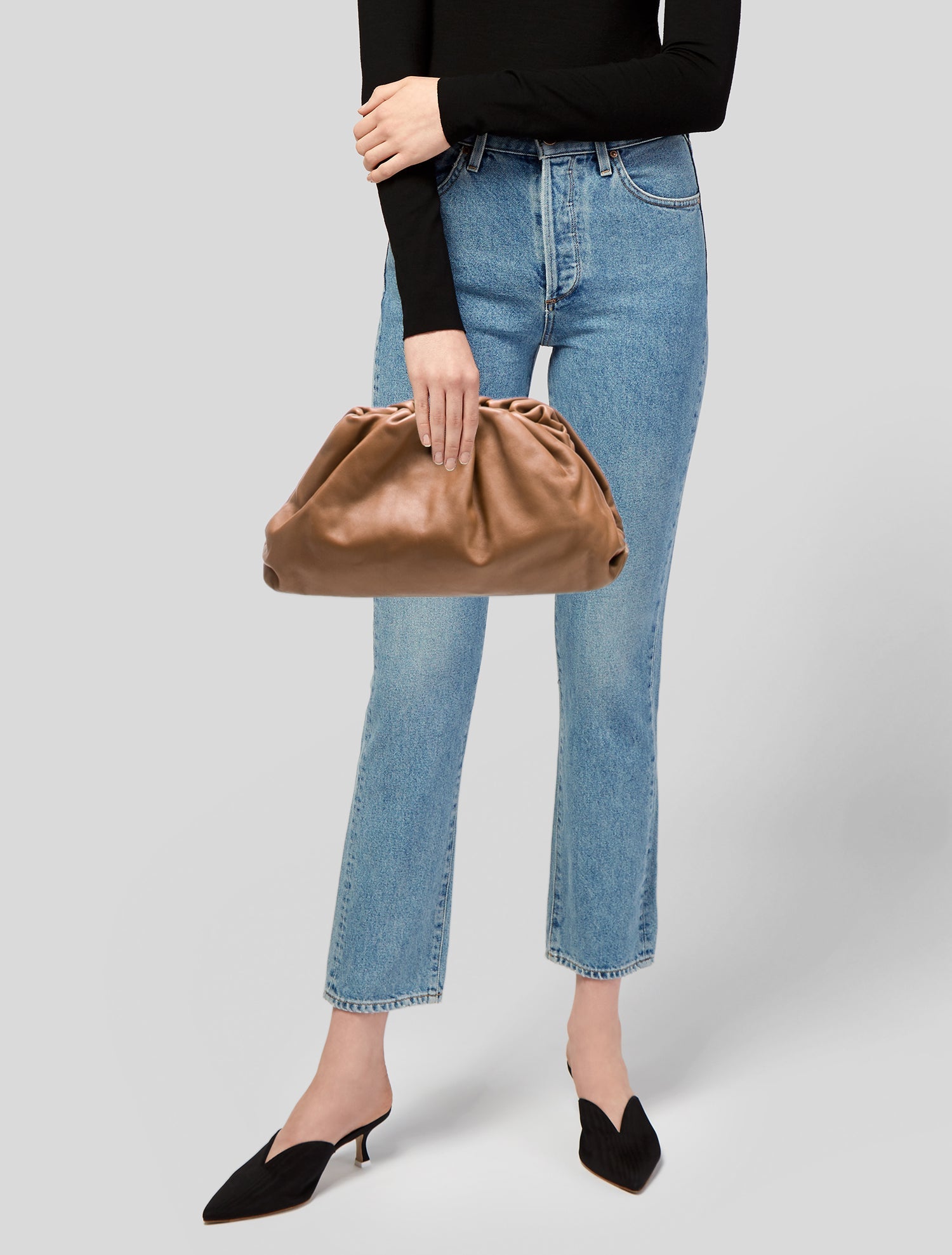 Bottega Veneta Leather The Pouch