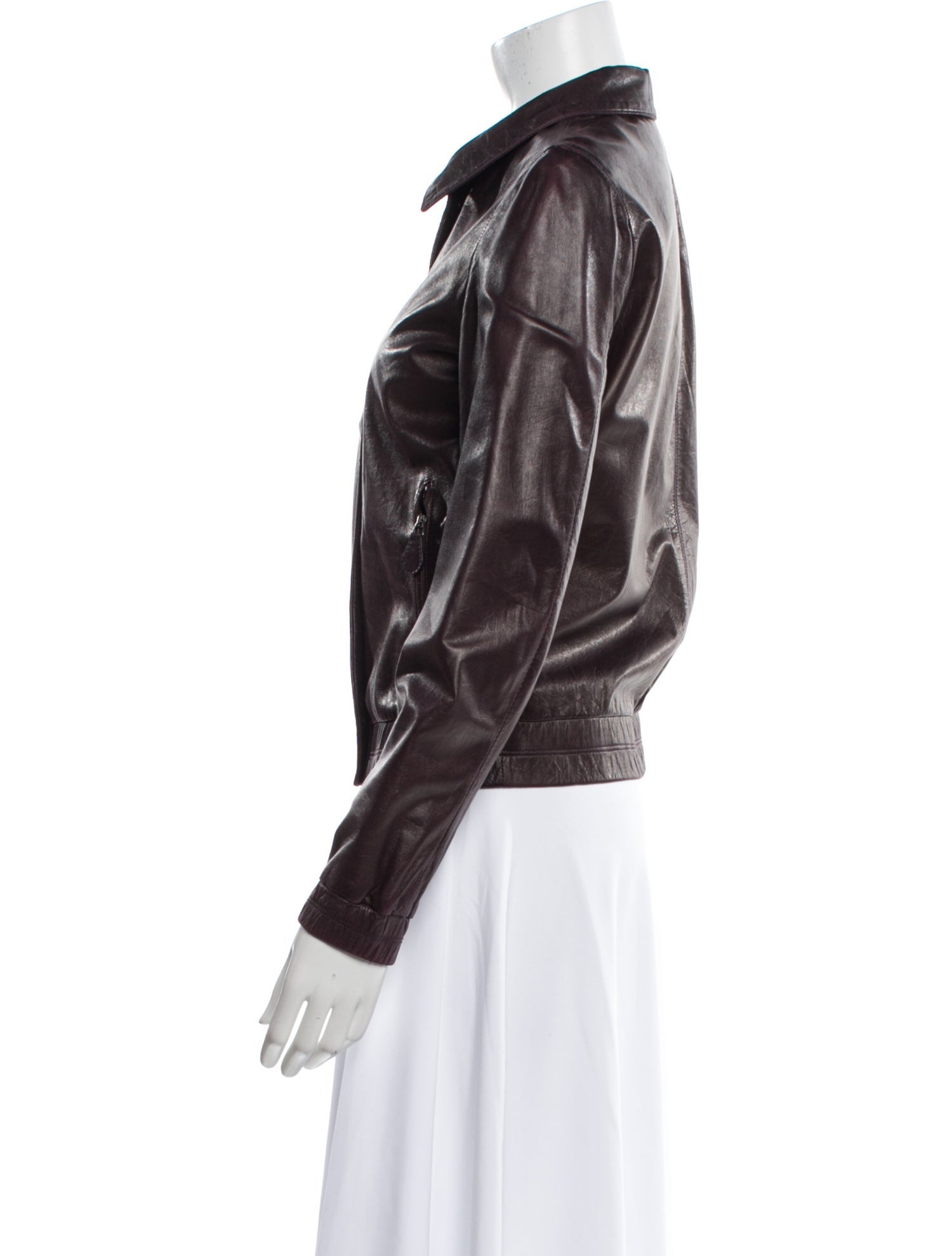 Bottega Veneta Leather Biker Jacket