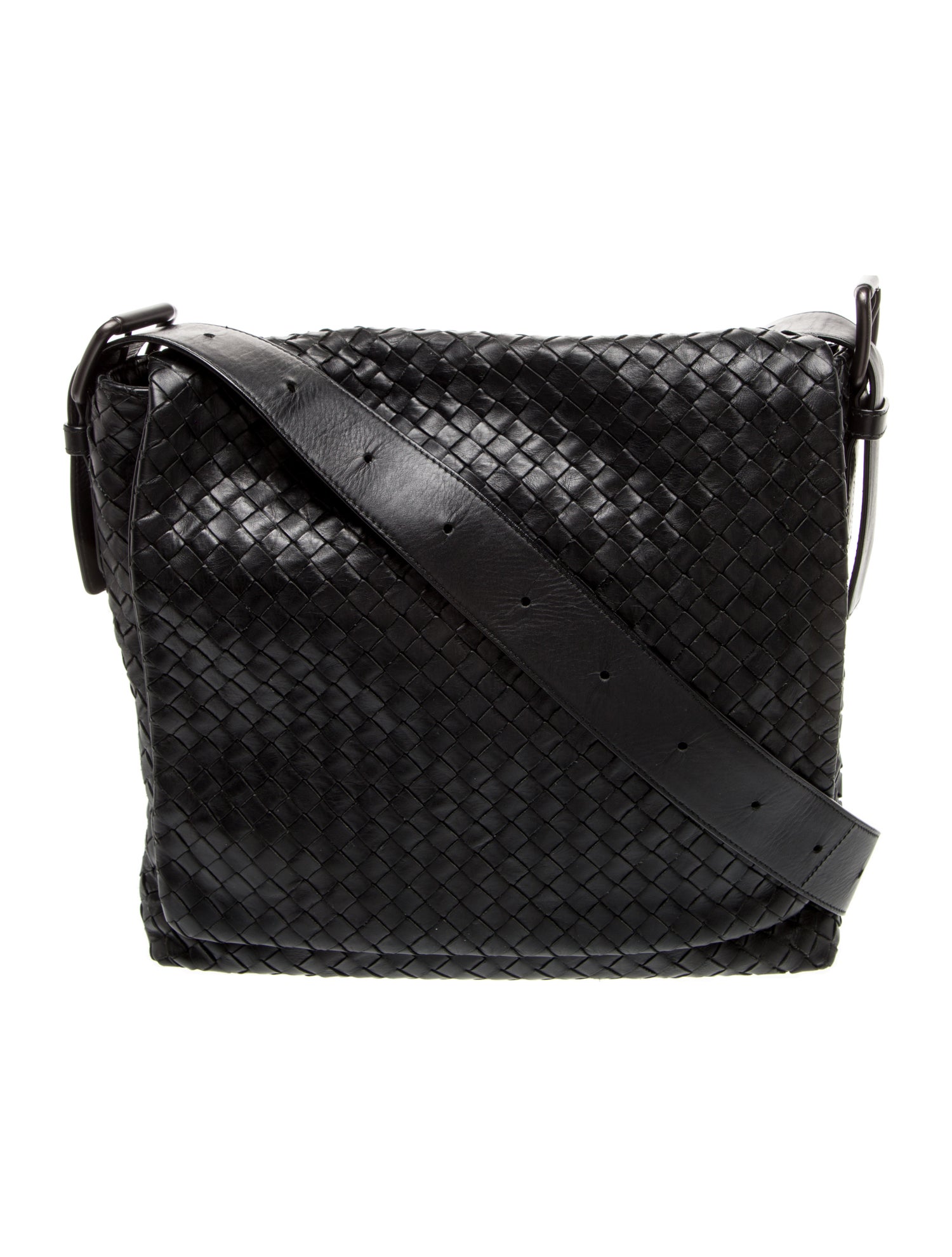 Bottega Veneta Intrecciato Messenger Bag Vintage