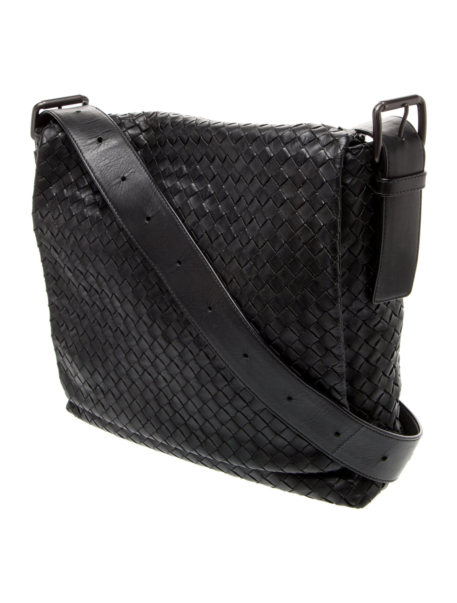 Bottega Veneta Intrecciato Messenger Bag Vintage