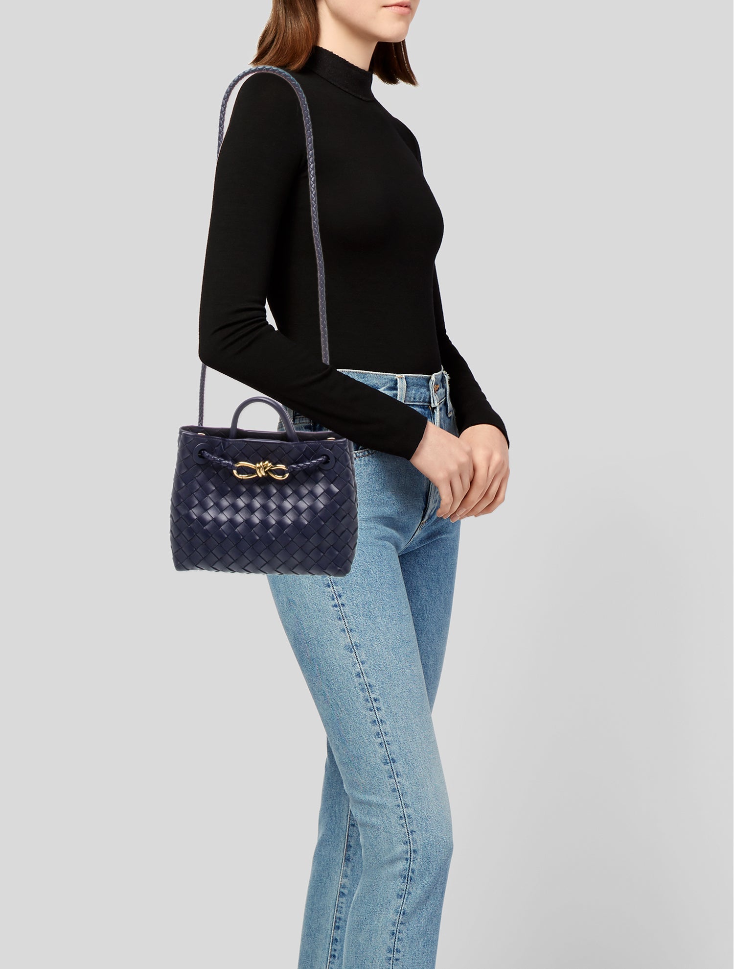 Bottega Veneta Intrecciato Andiamo Small