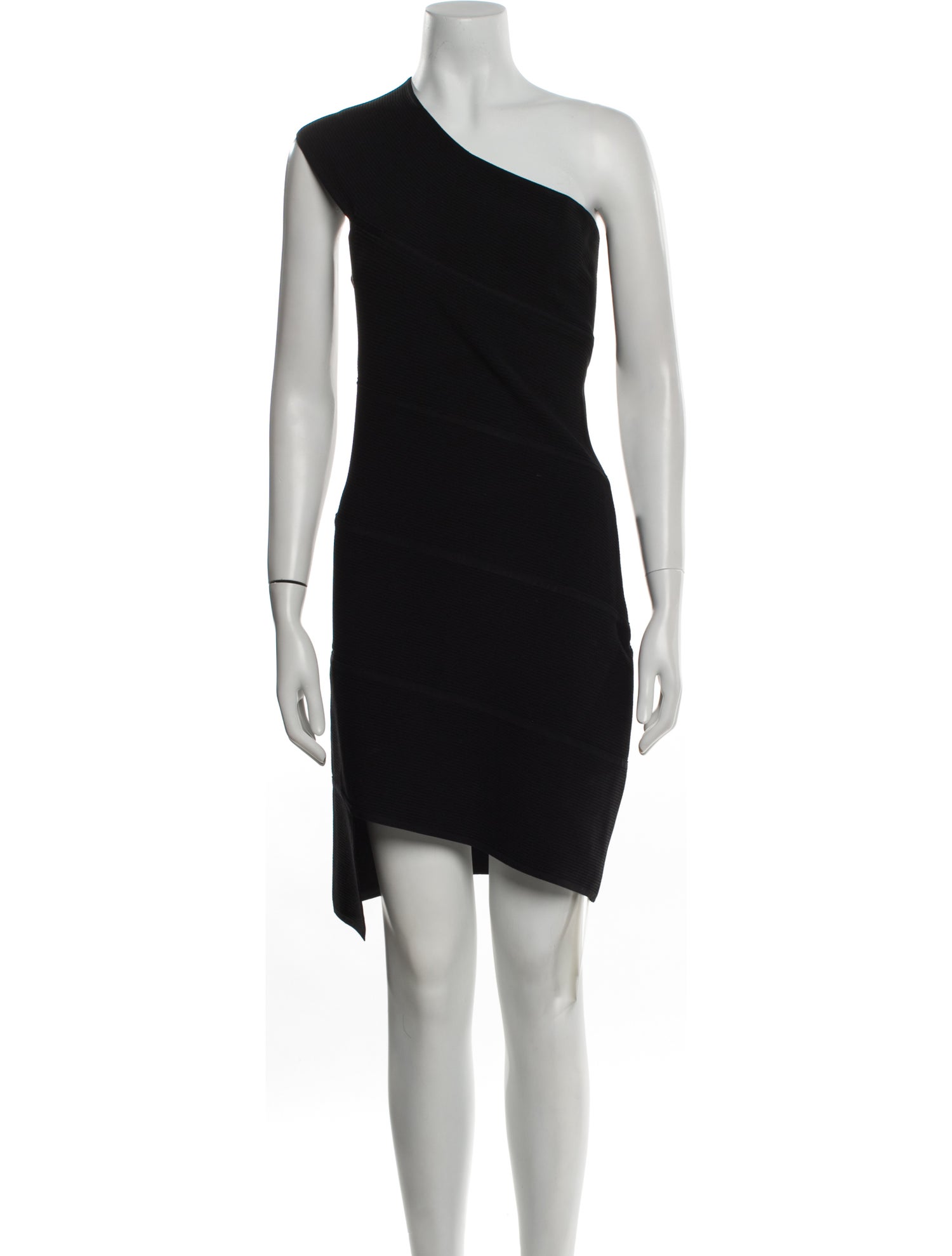 Bottega Veneta One-Shoulder Mini Dress