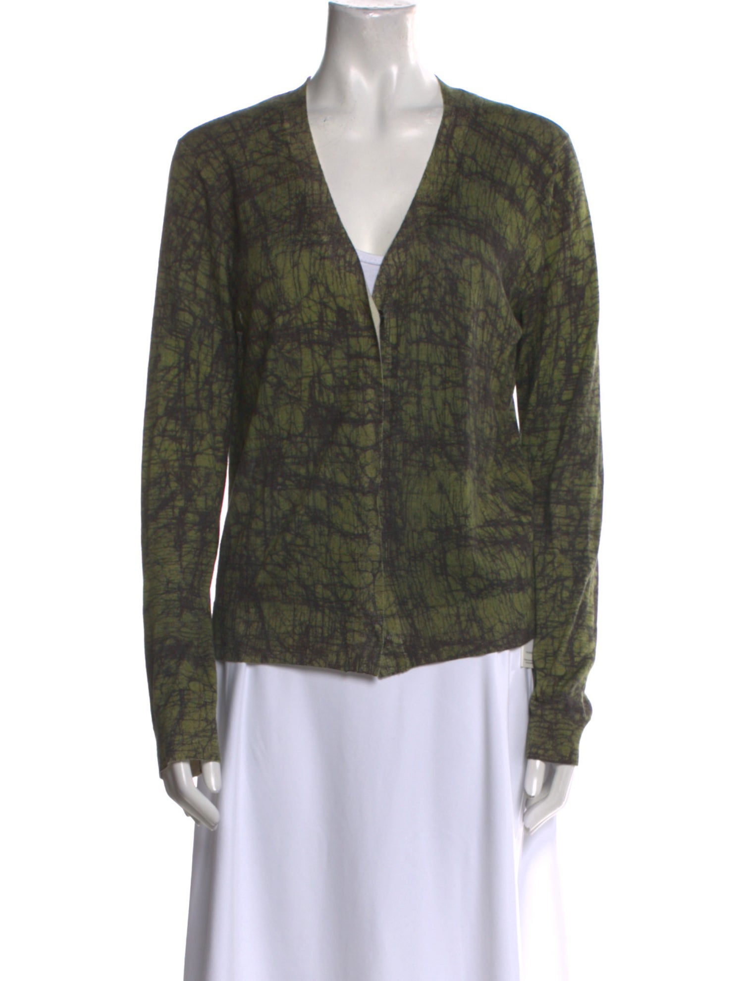 Bottega Veneta Cashmere Plaid Print Sweater