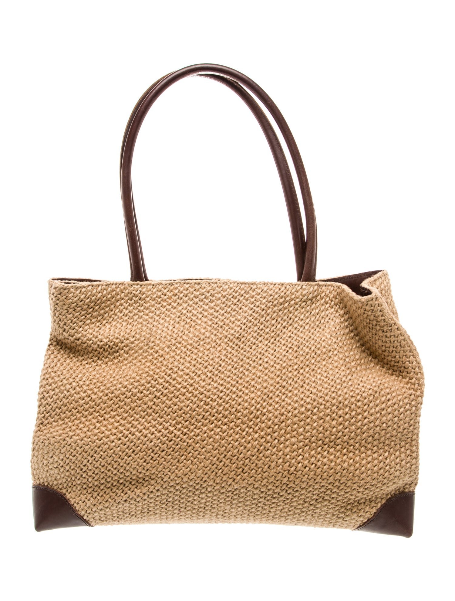 Bottega Veneta Raffia Evening Bag Vintage