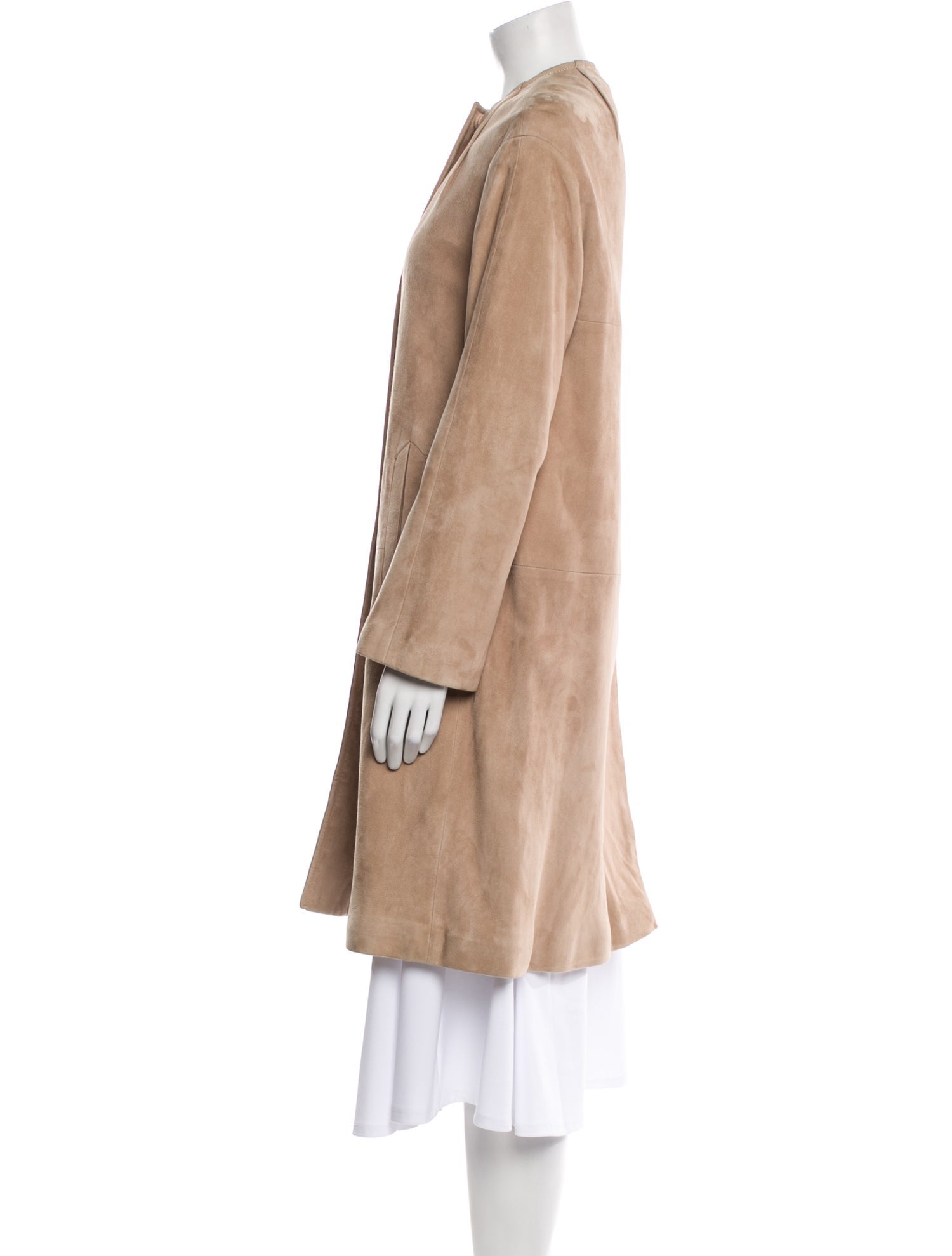 Bottega Veneta Leather Coat