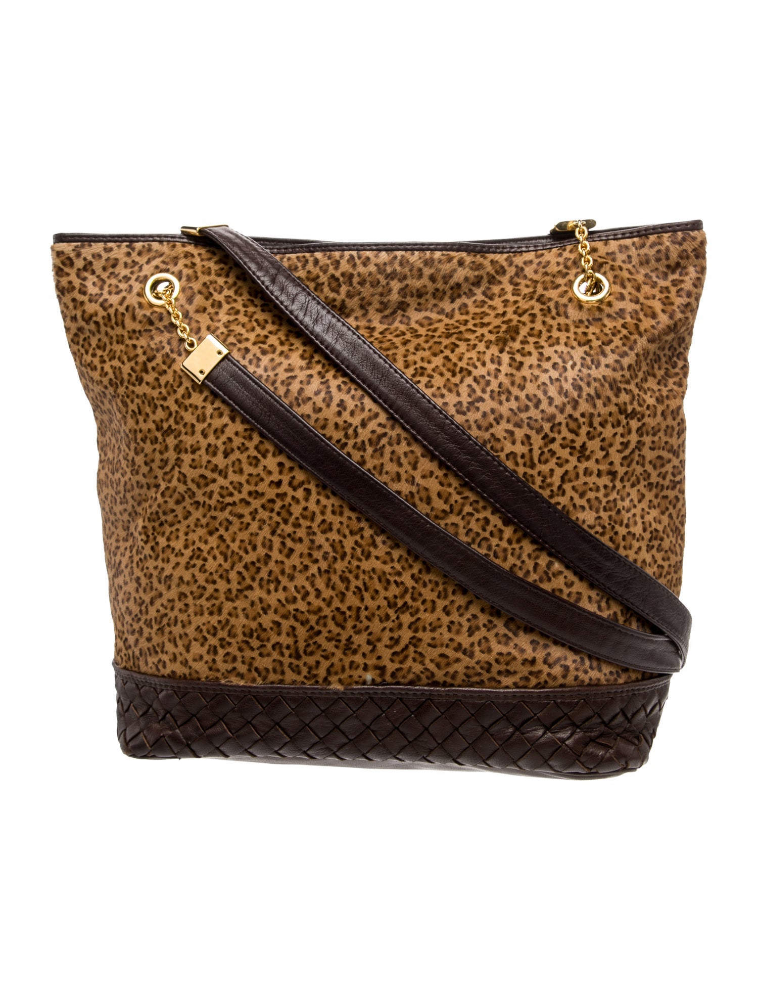 Bottega Veneta Intrecciato Shoulder Bag Vintage