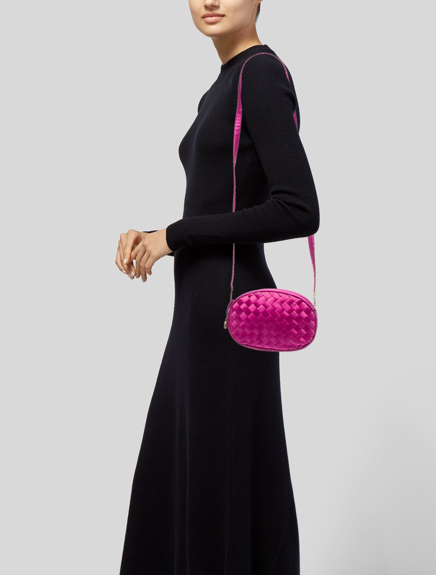 Bottega Veneta Intrecciato Crossbody Bag Vintage