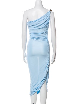 Bottega Veneta One-Shoulder Long Dress