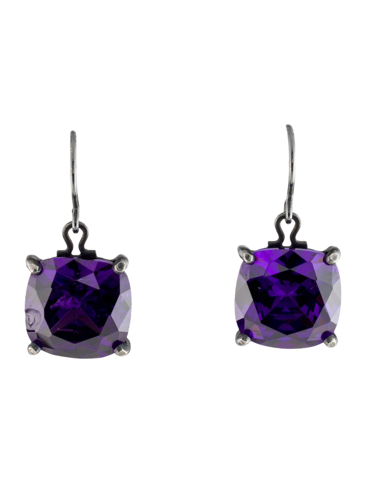 Bottega Veneta Cubic Zirconia Drop Earrings