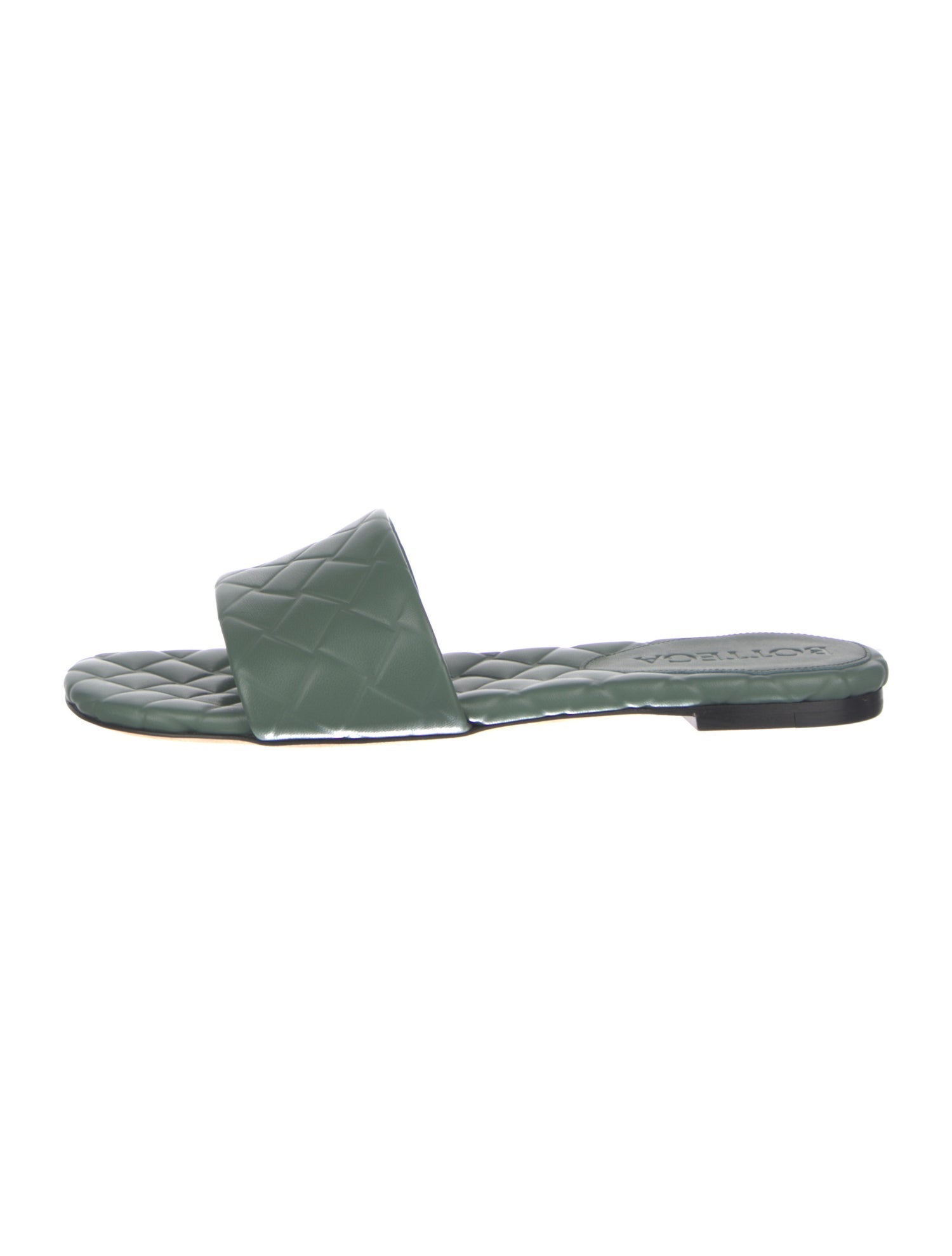 Bottega Veneta Leather Slides