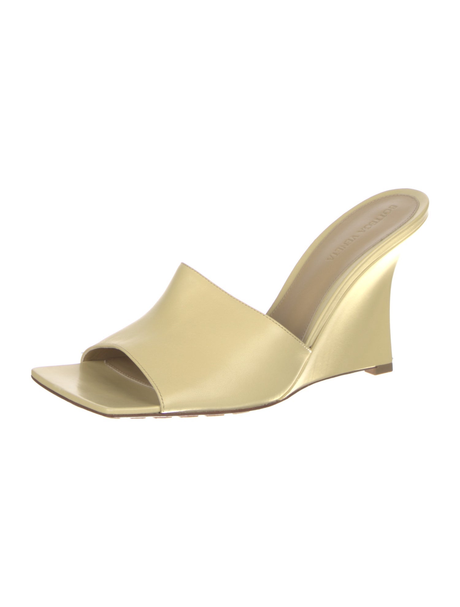 Bottega Veneta Leather Slides