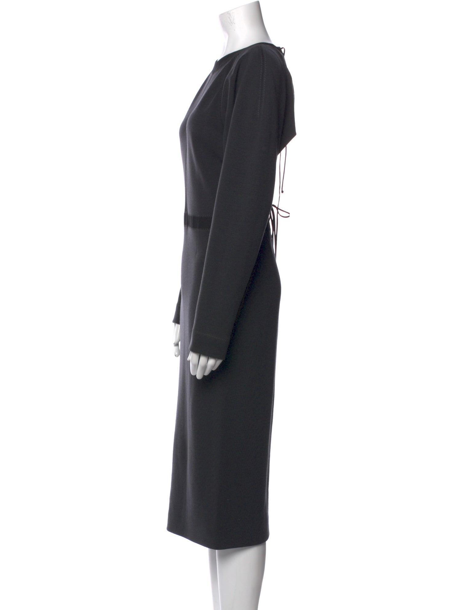 Bottega Veneta Wool Midi Length Dress