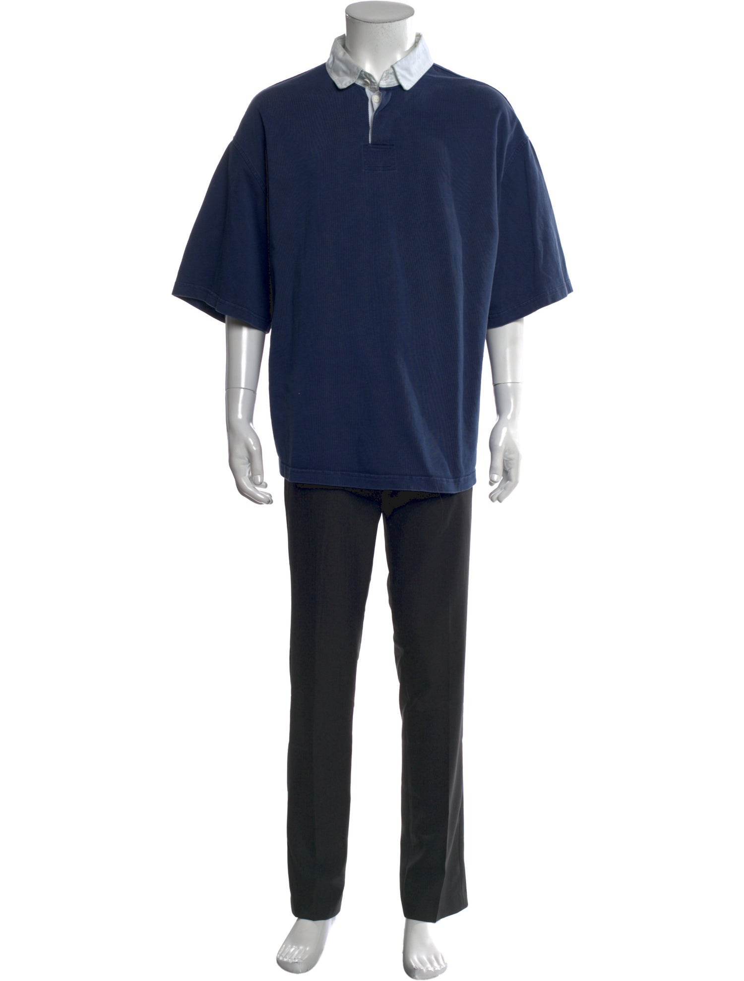 Bottega Veneta Collar Short Sleeve Polo Shirt