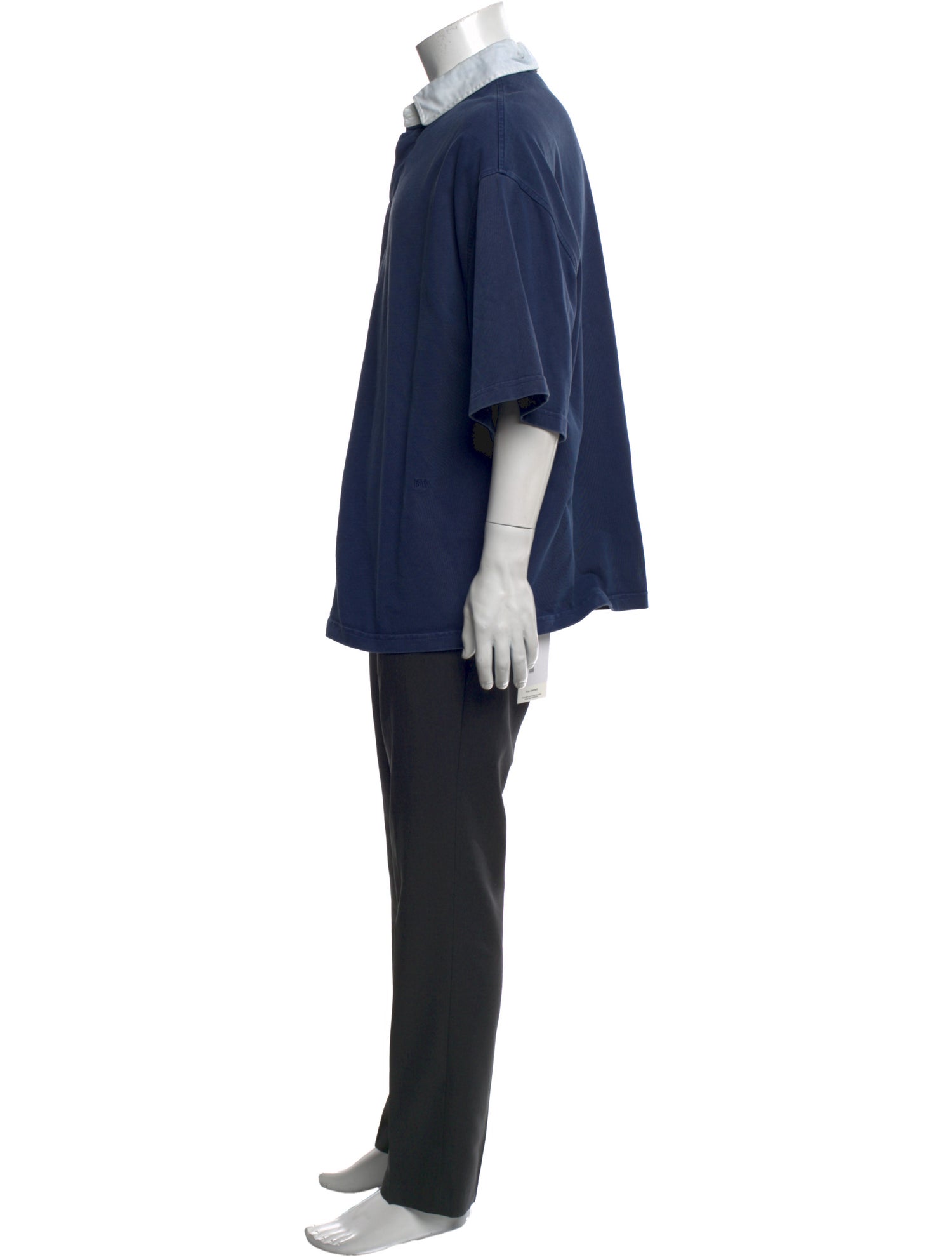 Bottega Veneta Collar Short Sleeve Polo Shirt