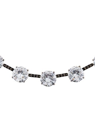 Bottega Veneta Crystal Choker Necklace