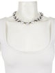 Bottega Veneta Crystal Choker Necklace