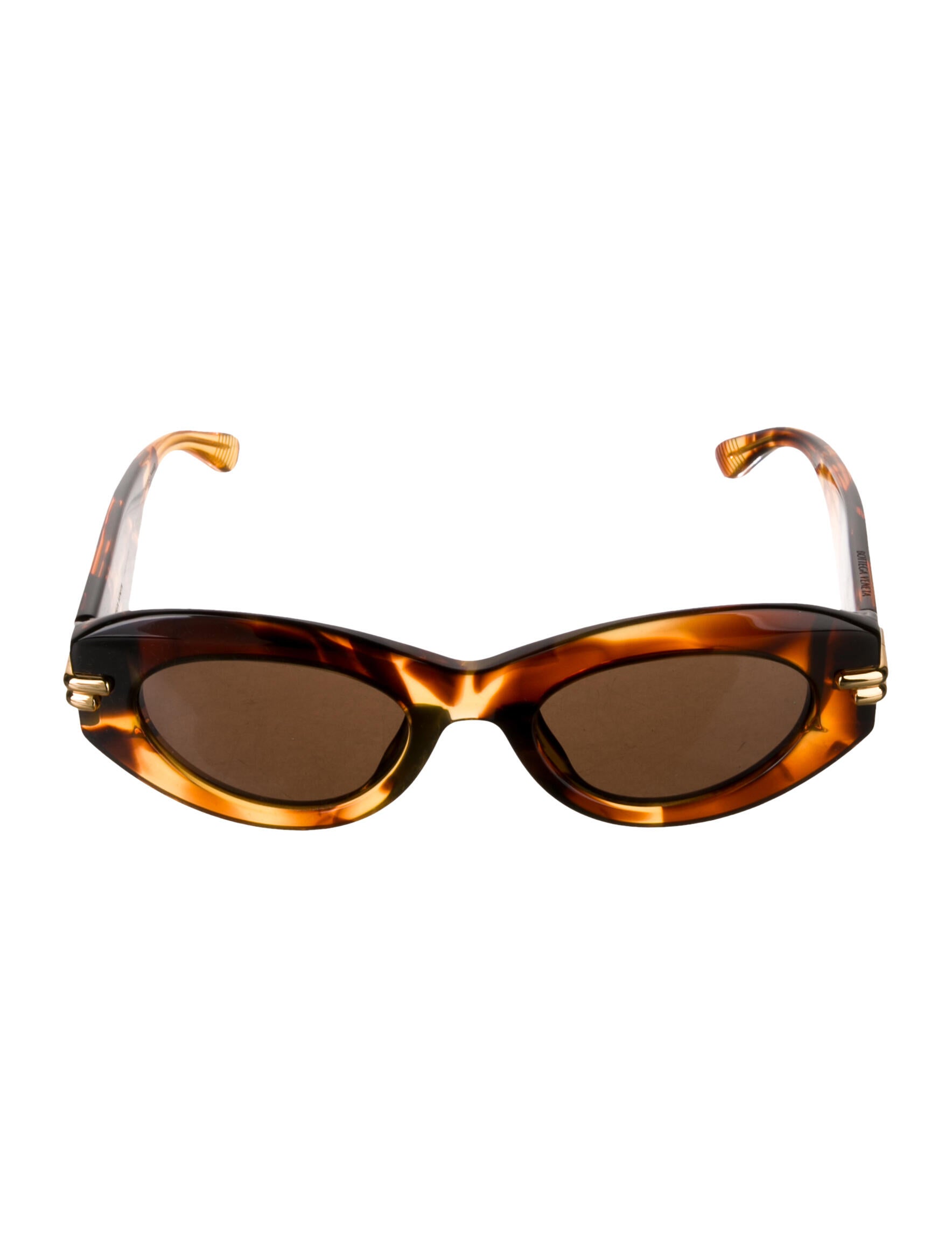 Bottega Veneta Round Tinted Sunglasses