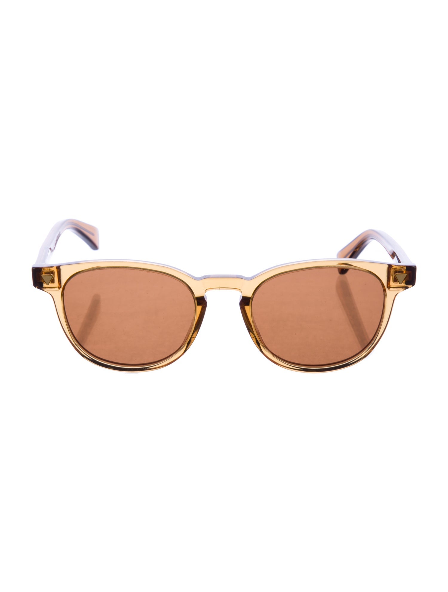 Bottega Veneta Intrecciato Weave Wayfarer Sunglasses