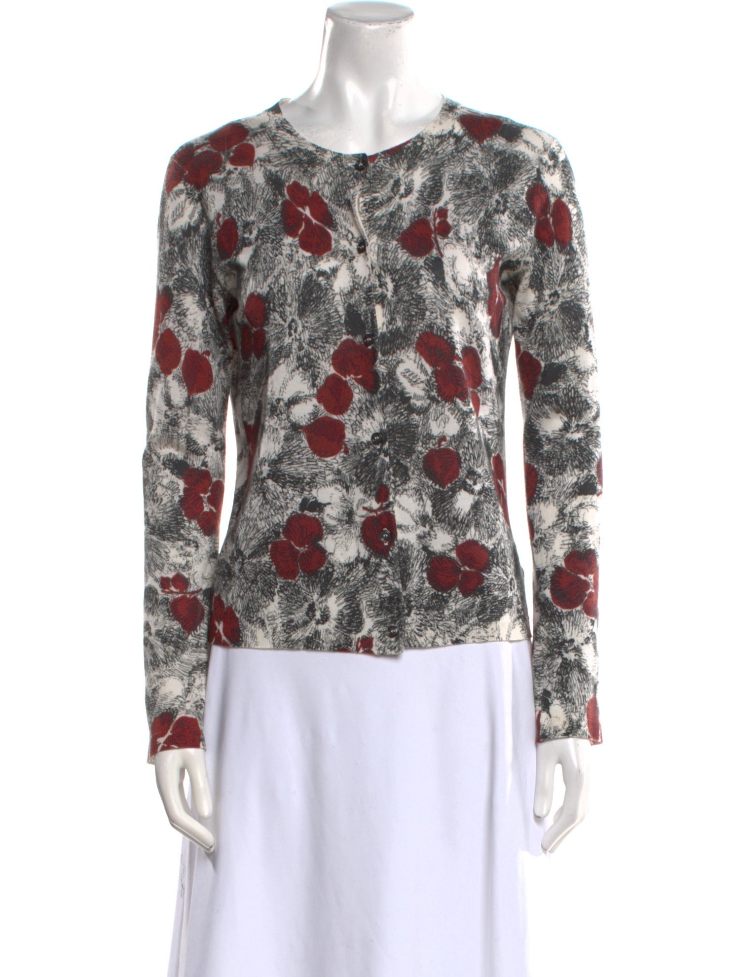 Bottega Veneta Cashmere Printed Sweater