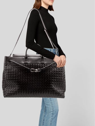 Bottega Veneta Intrecciato Andiamo Voyager Large