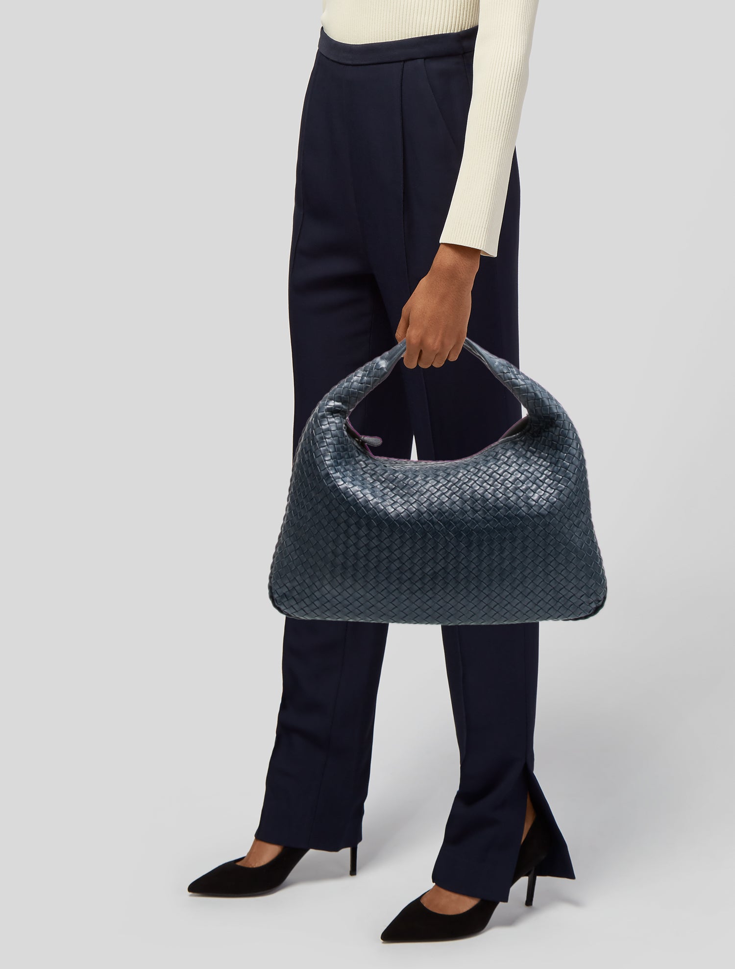 Bottega Veneta Intrecciato Veneta Hobo Maxi