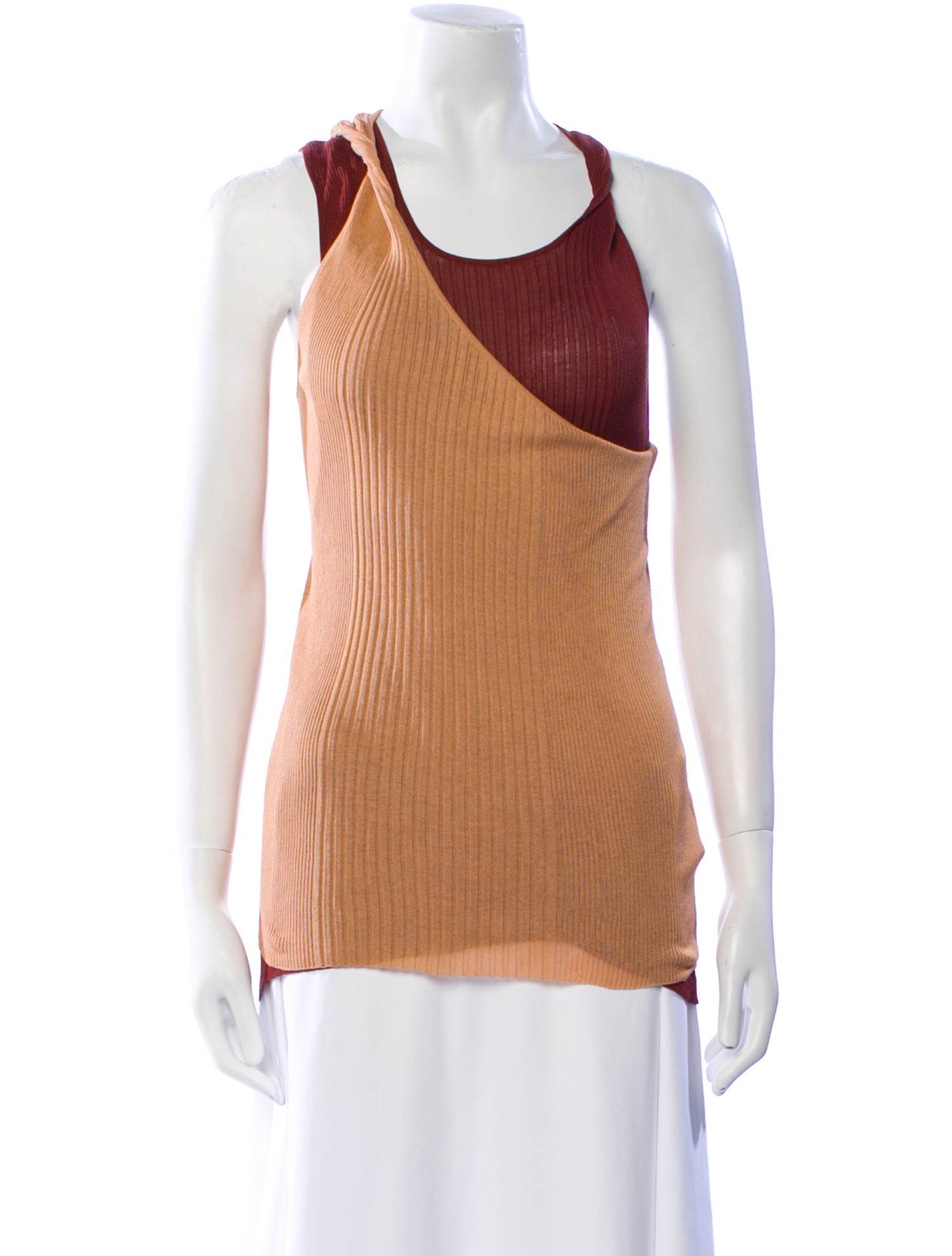 Bottega Veneta Scoop Neck Sleeveless Top w/ Tags
