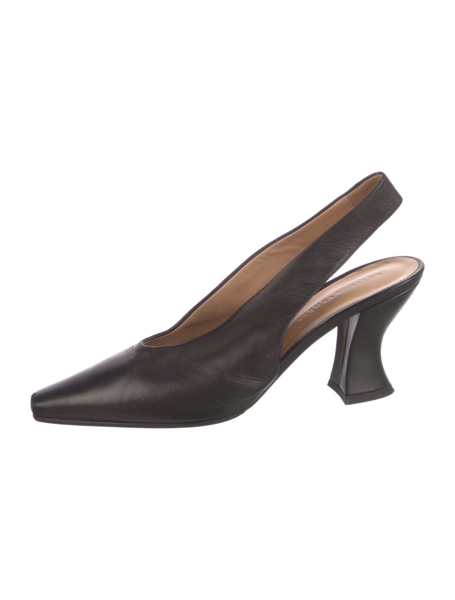 Bottega Veneta Leather Slingback Pumps