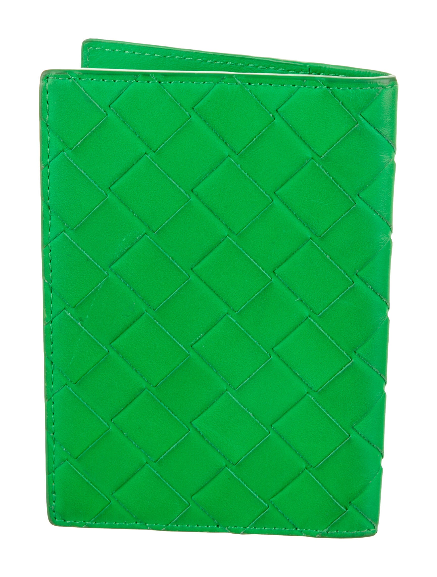 Bottega Veneta Intrecciato Weave Leather Wallet