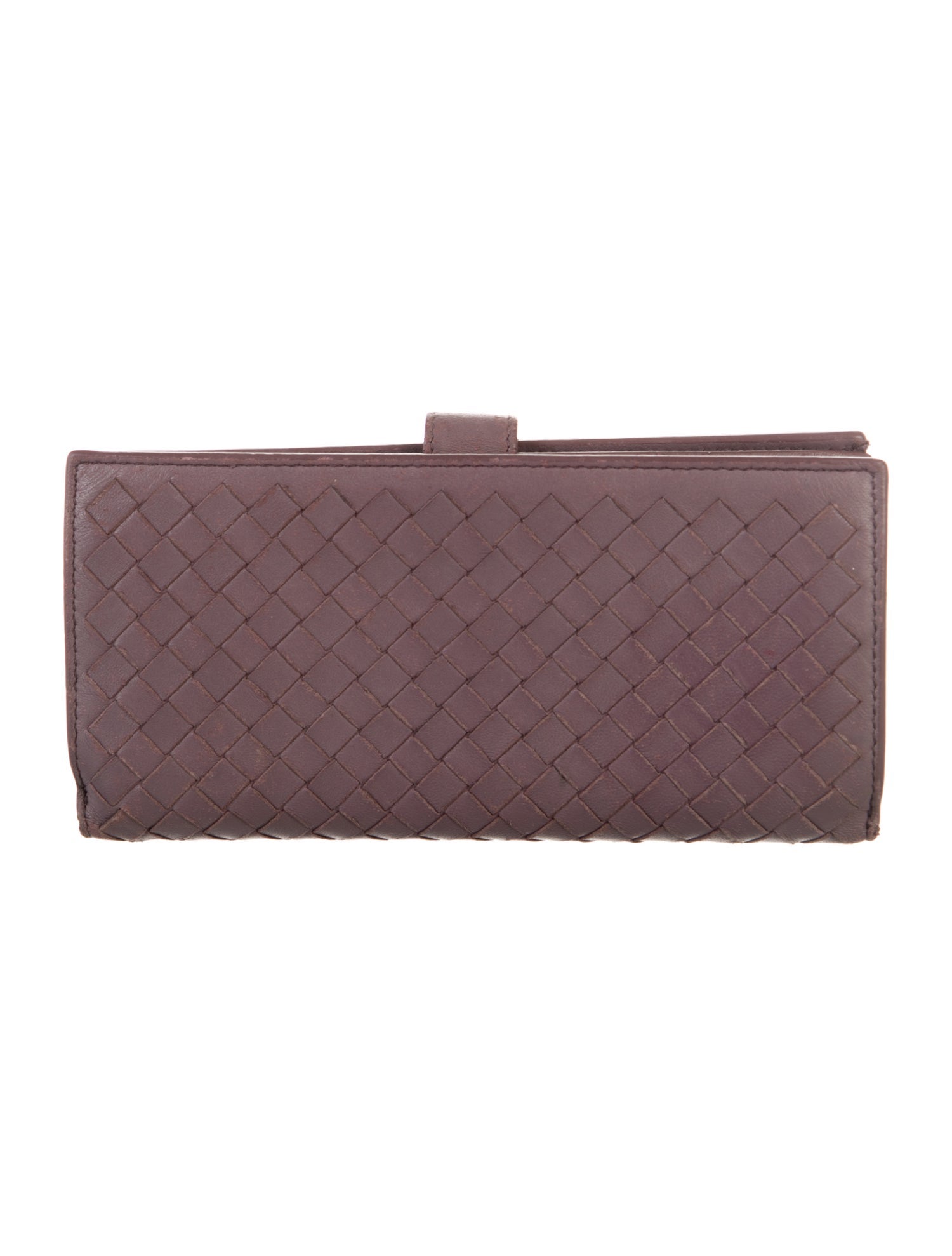 Bottega Veneta Intrecciato Weave Leather Wallet