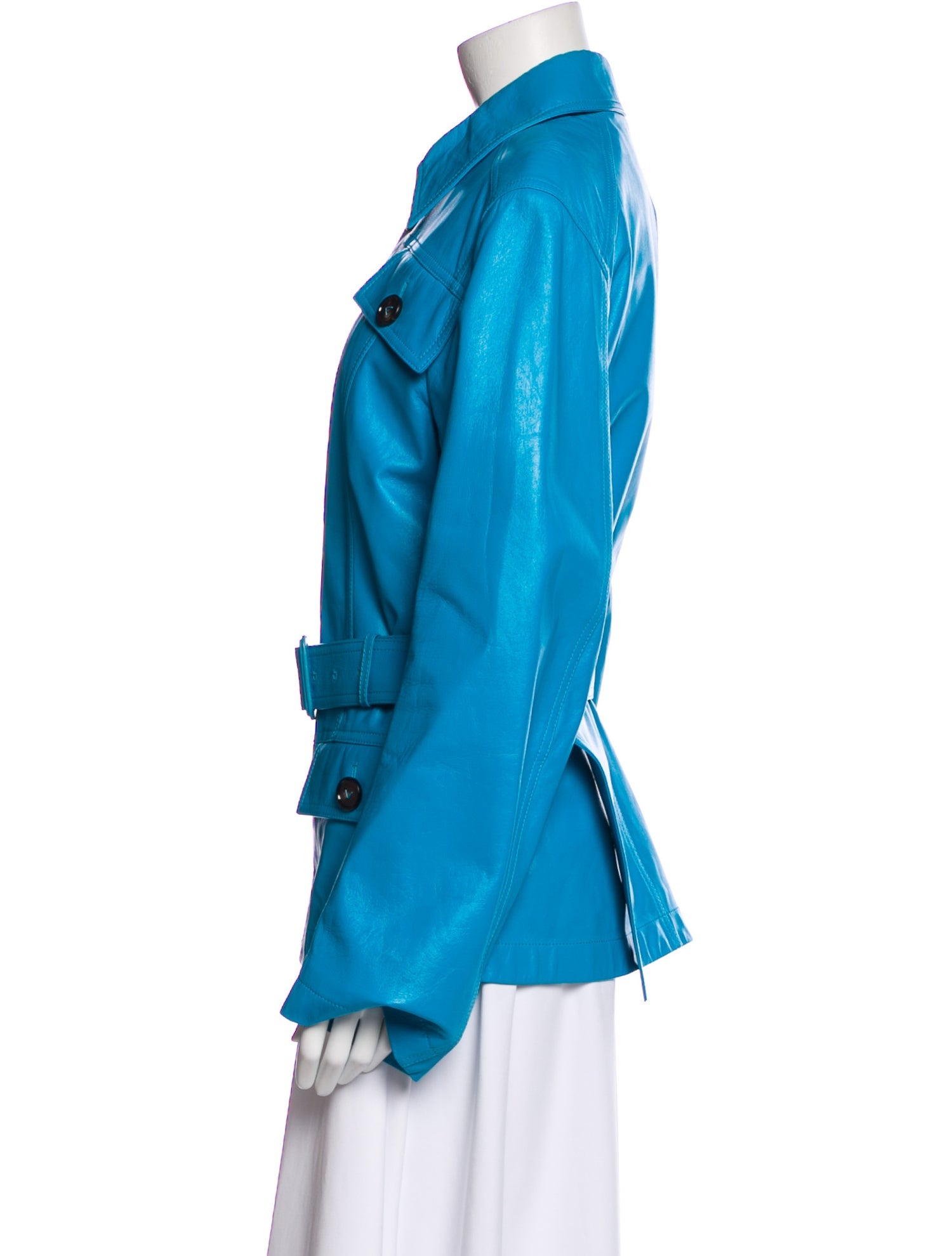 Bottega Veneta Leather Utility Jacket