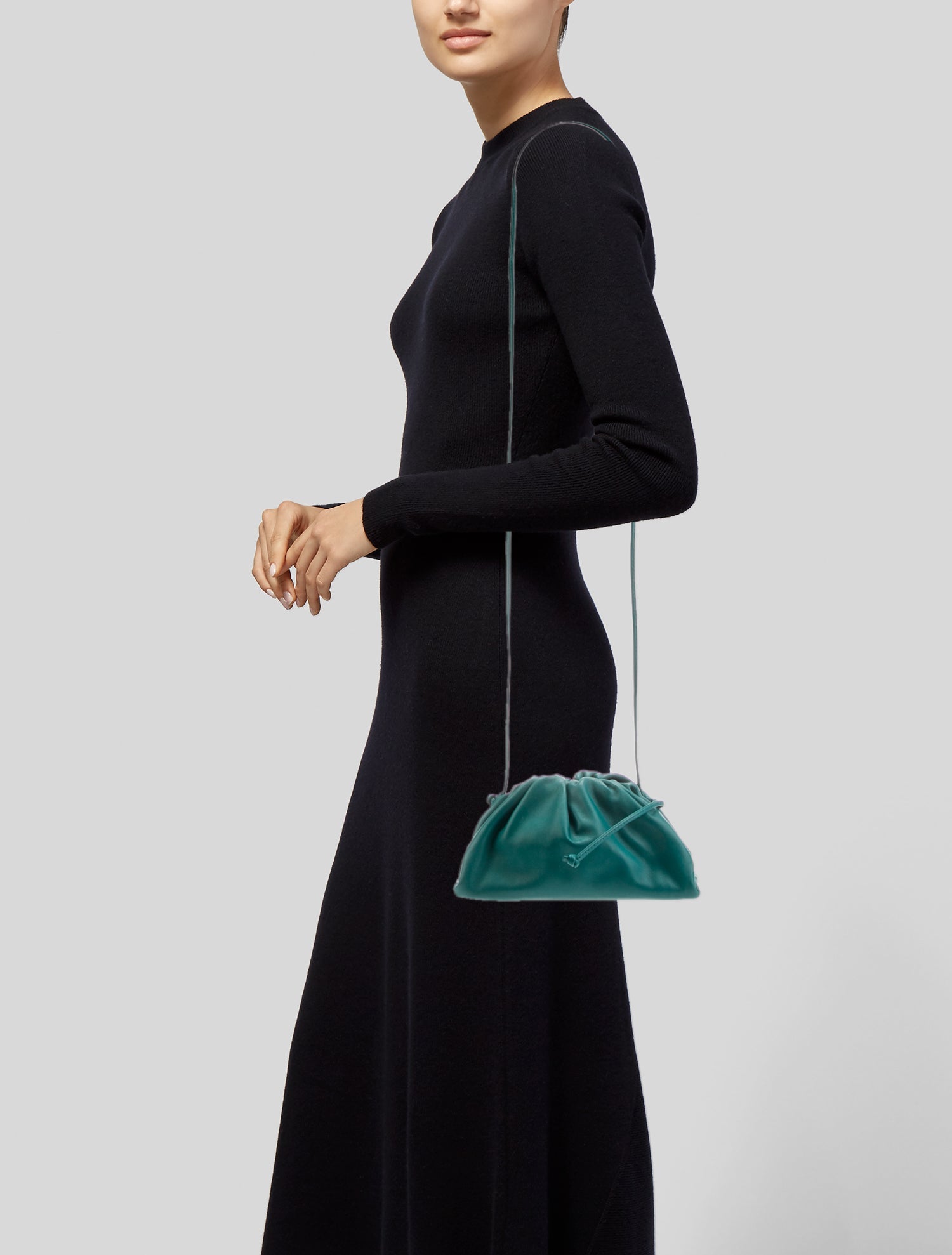 Bottega Veneta Leather Mini Pouch Mini