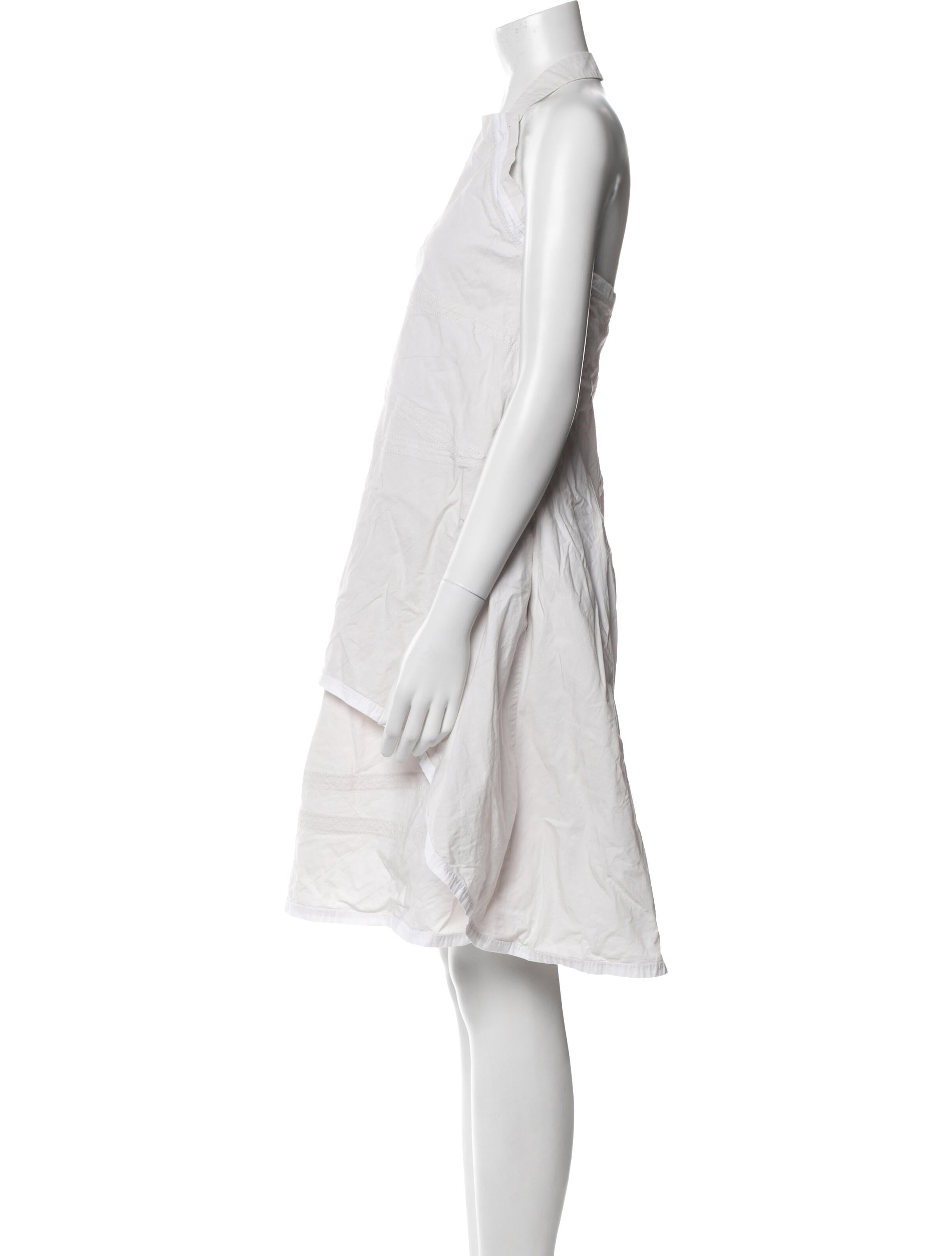 Bottega Veneta One-Shoulder Knee-Length Dress